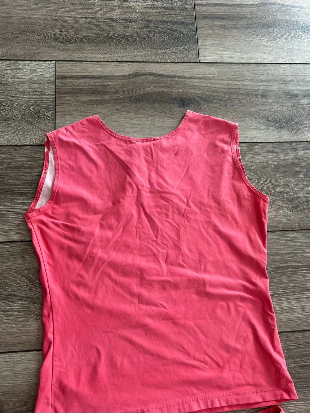 Sleeveless Coral Pink Women's Swim Set